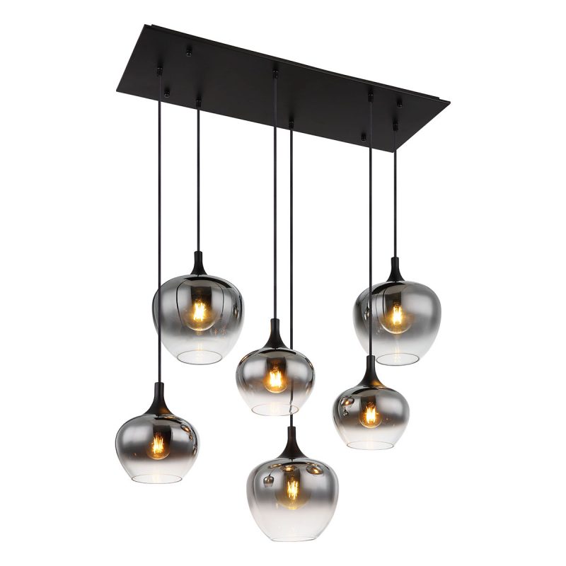 moderne-schwarze-metall-hängelampen-globo-maxy-15548-6h