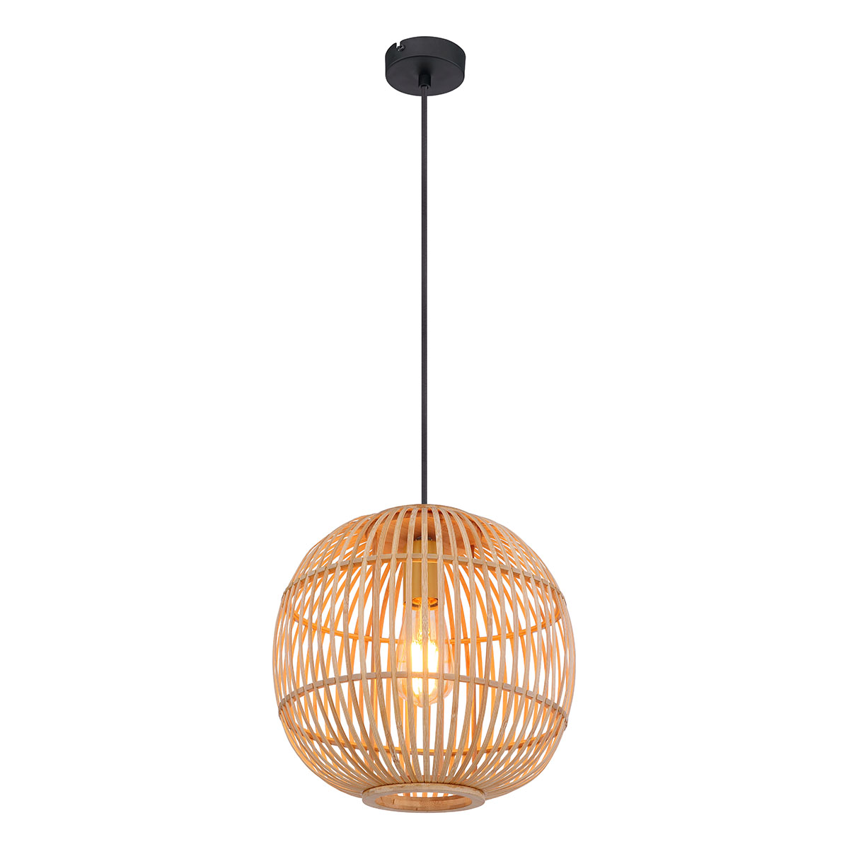 Natur Kugel Boho Hängelampe Globo Hildegard