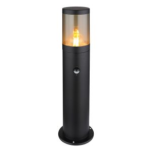 pfeiler-schwarze-moderne-außenlampe-globo-xeloo-32015bss