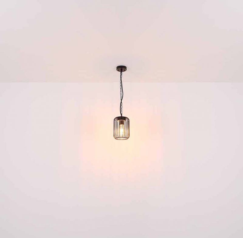 Retro schwarze Metall-Außenlampe Globo Nina – Bild 4