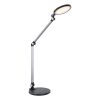runde-aluminium-tischlampe-schwarz/silber-globo-konsti-58428b