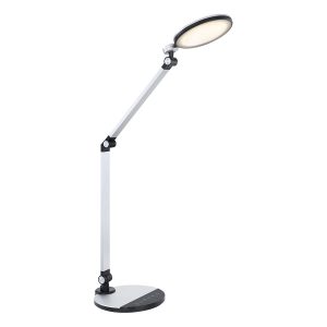 tischlampe-silber/schwarz-aluminium-rund-globo-konsti-58428s