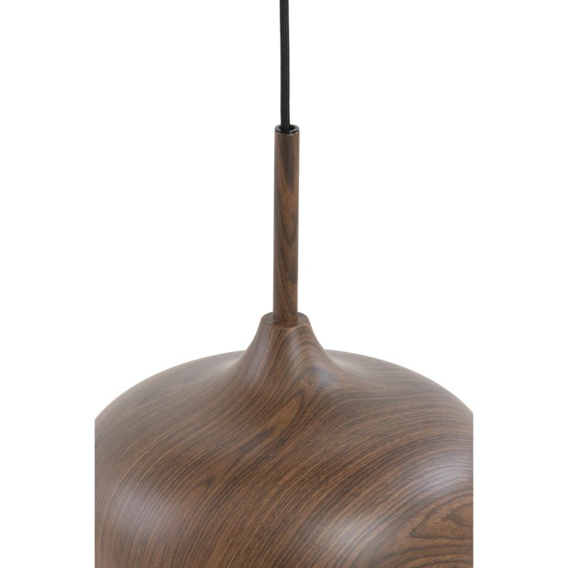 Hängeleuchte natur/braun Becherform 3-Licht Light & Living Dania – Bild 5