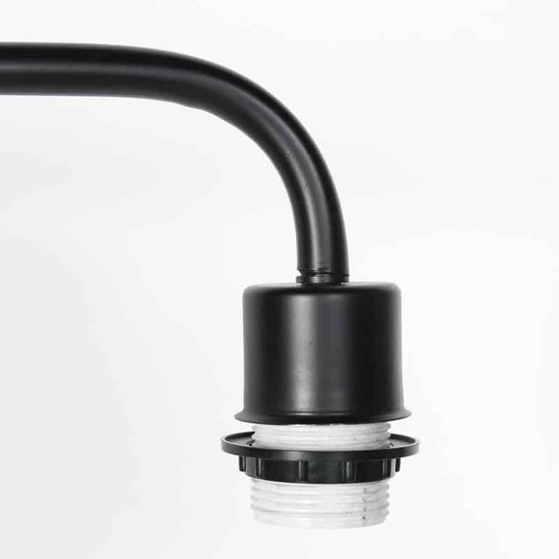 Modische graue und schwarze Metall-Stehlampe Steinhauer Bloeba – Bild 3