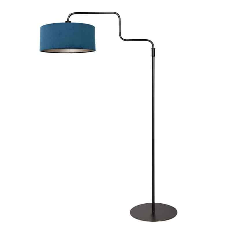 Auffällige blaue Metall-Stehlampe für ein modernes Ambiente Steinhauer Bloeba – Bild 2