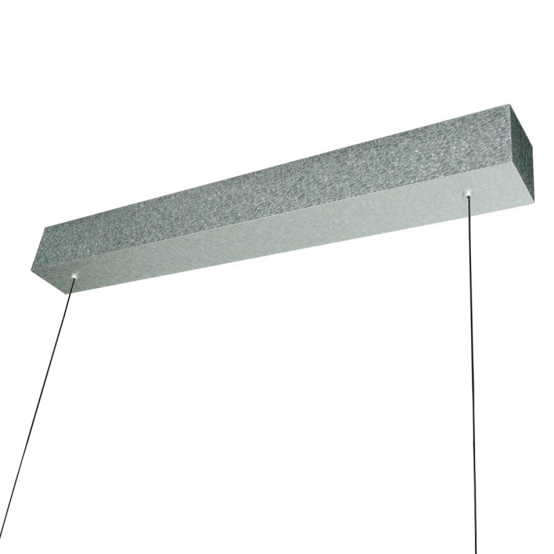 Champagnerfarbene Stahl-Design-Hängelampe mit Dimmer Steinhauer Fluxy - 160cm – Bild 11