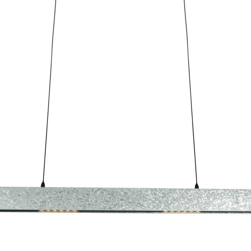 Stahlfarbene Design-Pendelleuchte mit Motiondimmer Steinhauer Fluxy - 120cm – Bild 9