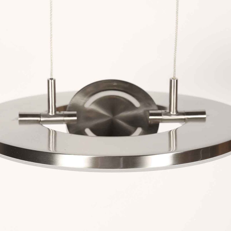 Moderne Stahl-Metall-Hängelampe Steinhauer Soleil – Bild 6