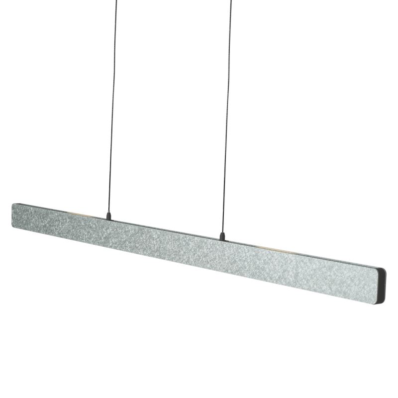 Stahlfarbene Design-Pendelleuchte mit Motiondimmer Steinhauer Fluxy - 120cm – Bild 12