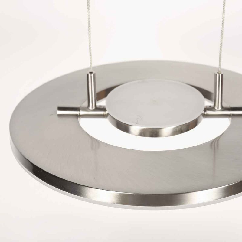 Moderne Stahl-Metall-Hängelampe Steinhauer Soleil – Bild 12