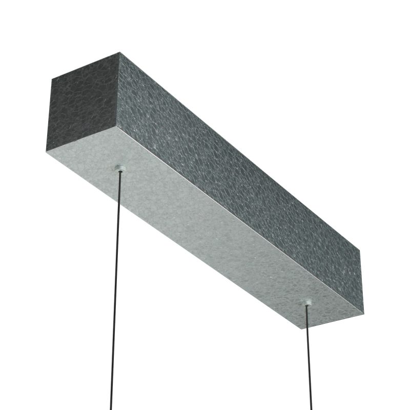 Stahlfarbene Design-Pendelleuchte mit Motiondimmer Steinhauer Fluxy - 120cm – Bild 13