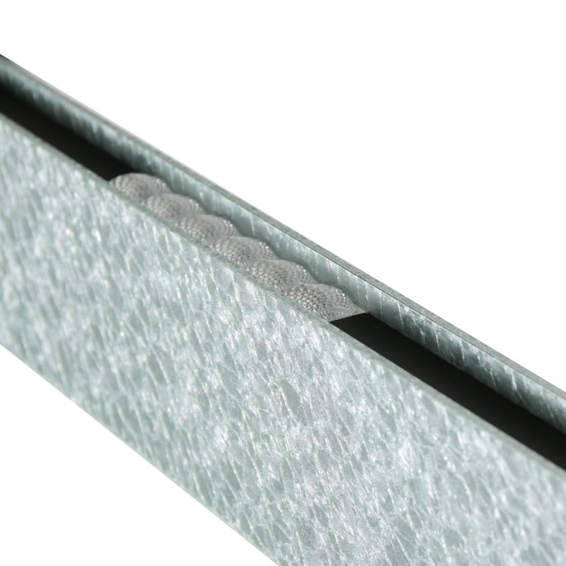 Champagnerfarbene Stahl-Design-Hängelampe mit Dimmer Steinhauer Fluxy - 160cm – Bild 9