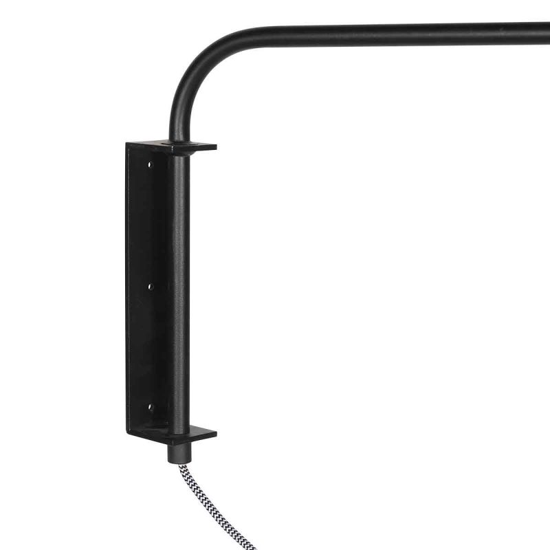 Trendige graue Metall-Wandleuchte Steinhauer Bloeba – Bild 4
